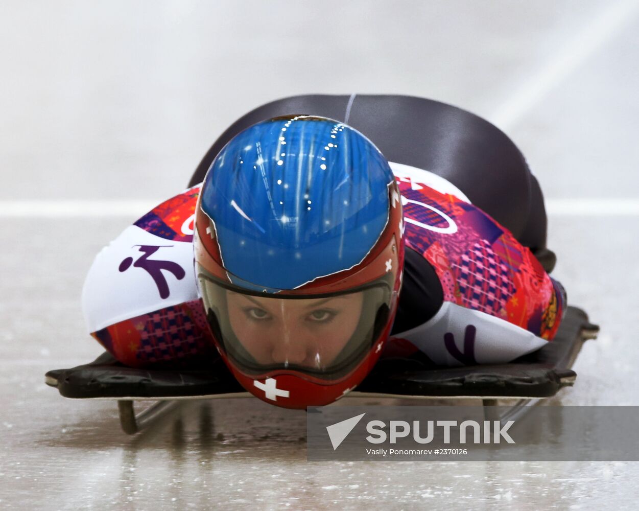 2014 Winter Olympics. Skeleton. Women. Day One