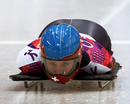 2014 Winter Olympics. Skeleton. Women. Day One