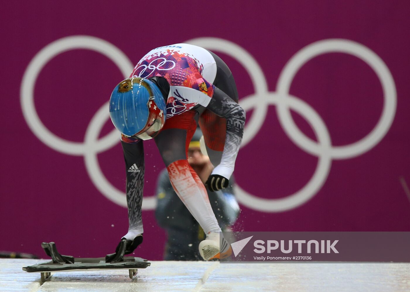 2014 Winter Olympics. Skeleton. Women. Day One