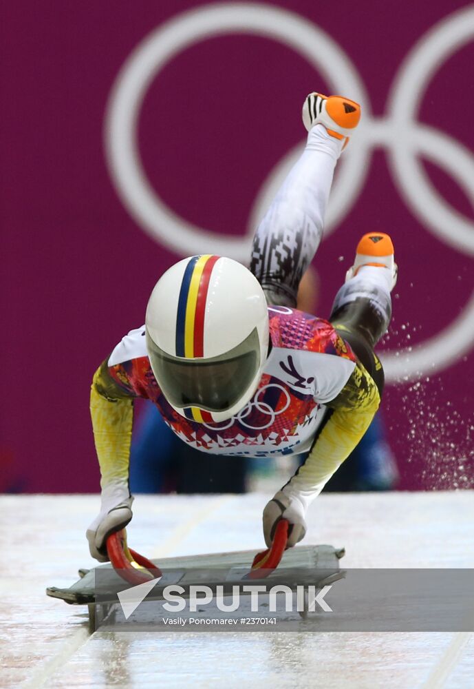 2014 Winter Olympics. Skeleton. Women. Day One