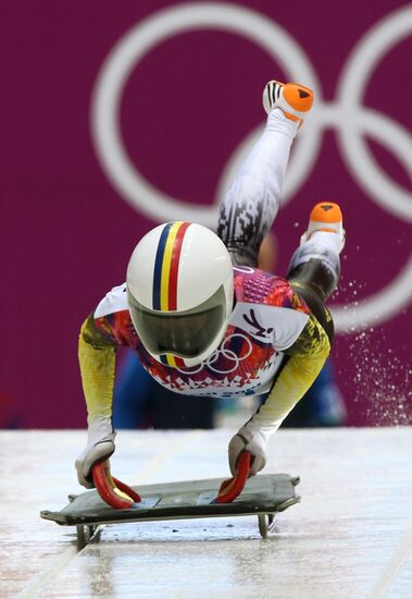2014 Winter Olympics. Skeleton. Women. Day One