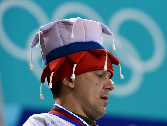 2014 Winter Olympics. Curling. Men. Day Four