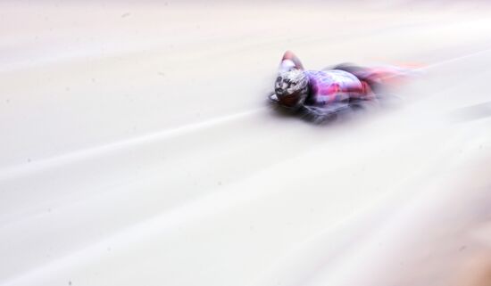 2014 Winter Olympics. Skeleton. Women. Day One