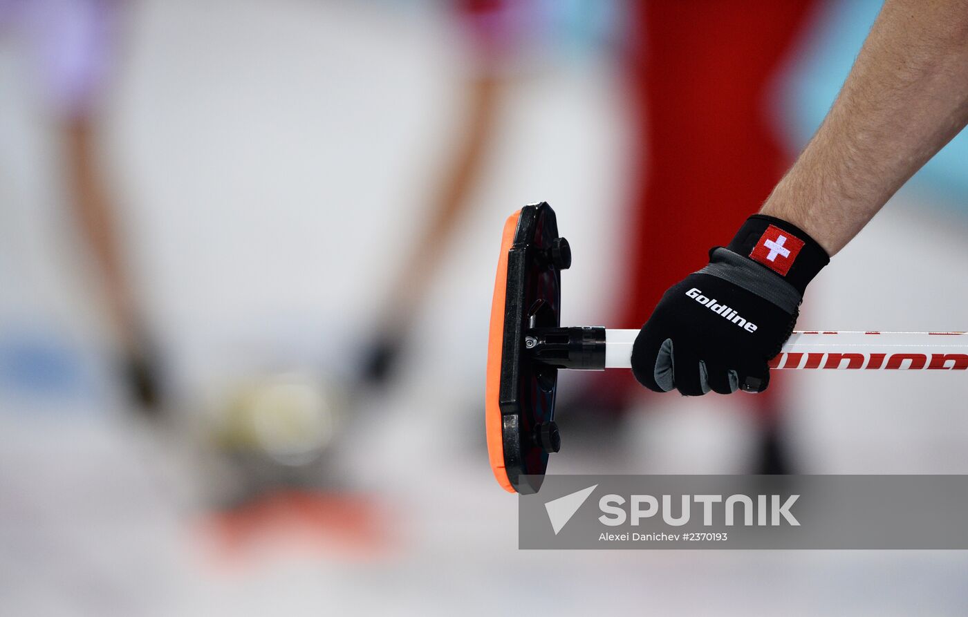 2014 Winter Olympics. Curling. Men. Day Four