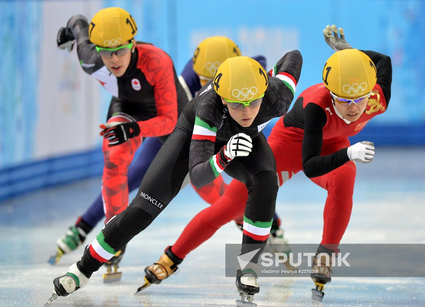 2014 Winter Olympics. Short track speed skating. Women. 500m