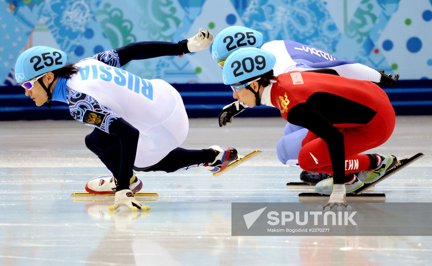 2014 Winter Olympics. Short track speed skating. Men. 1000m. Preliminary rounds