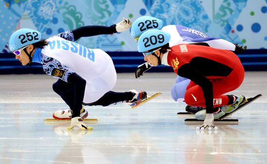 2014 Winter Olympics. Short track speed skating. Men. 1000m. Preliminary rounds