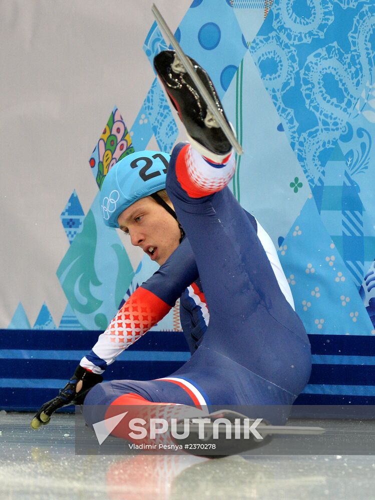 2014 Winter Olympics. Short track speed skating. Men. 1000m. Preliminary rounds