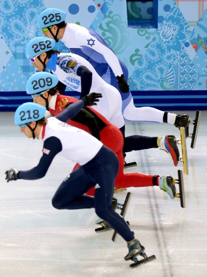 2014 Winter Olympics. Short track speed skating. Men. 1000m. Preliminary rounds