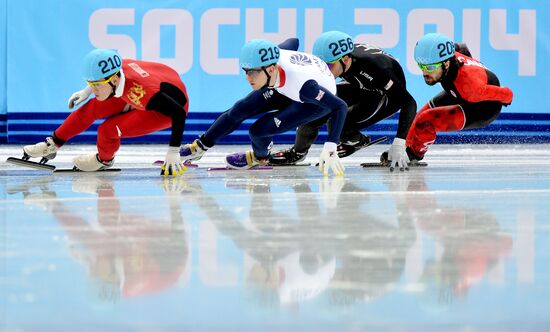 2014 Winter Olympics. Short track speed skating. Men. 1000m. Preliminary rounds