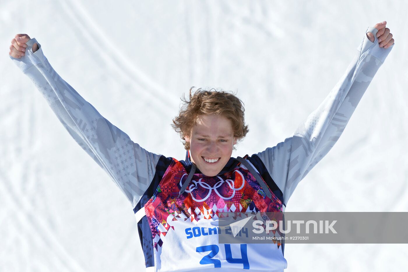 2014 Winter Olympics. Freestyle skiing. Men. Slopestyle