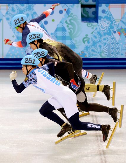 2014 Winter Olympics. Short track speed skating. Men. 1000m. Preliminary rounds