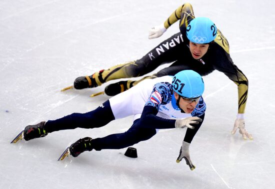 2014 Winter Olympics. Short track speed skating. Men. 1000m. Preliminary rounds