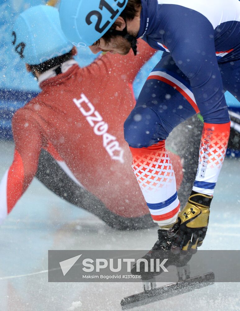 2014 Winter Olympics. Short track speed skating. Men. 1000m. Preliminary rounds