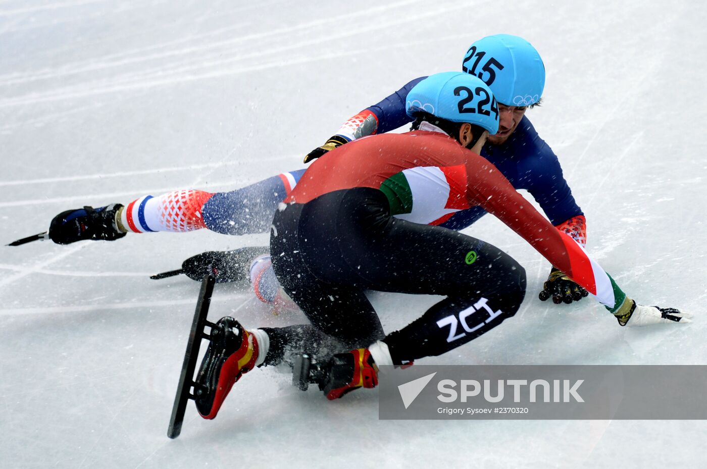 2014 Winter Olympics. Short track speed skating. Men. 1000m. Preliminary rounds