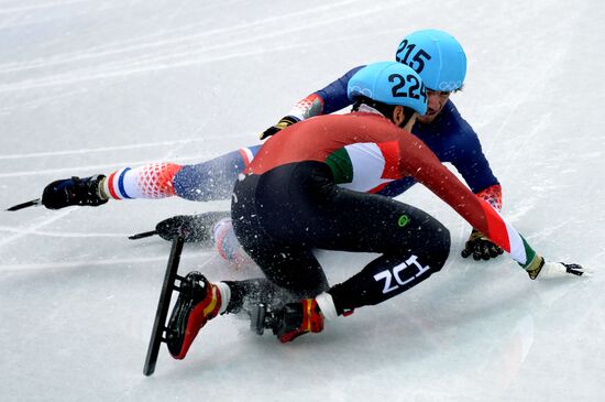 2014 Winter Olympics. Short track speed skating. Men. 1000m. Preliminary rounds