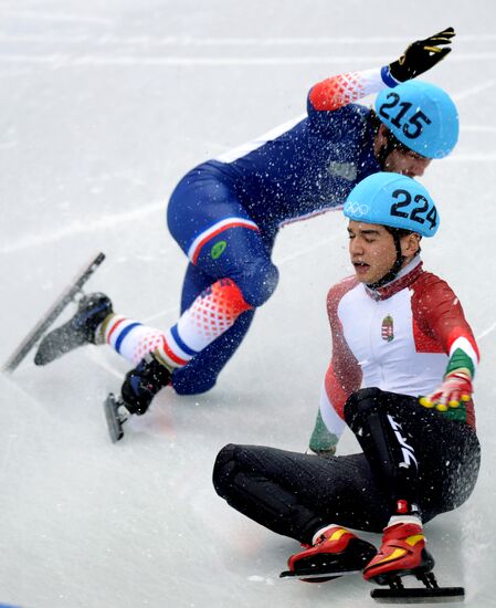 2014 Winter Olympics. Short track speed skating. Men. 1000m. Preliminary rounds