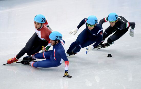 2014 Winter Olympics. Short track speed skating. Men. 1000m. Preliminary rounds