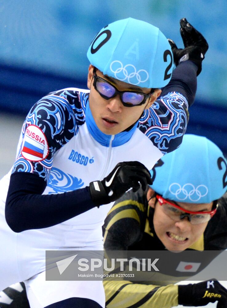 2014 Winter Olympics. Short track speed skating. Men. 1000m. Preliminary rounds