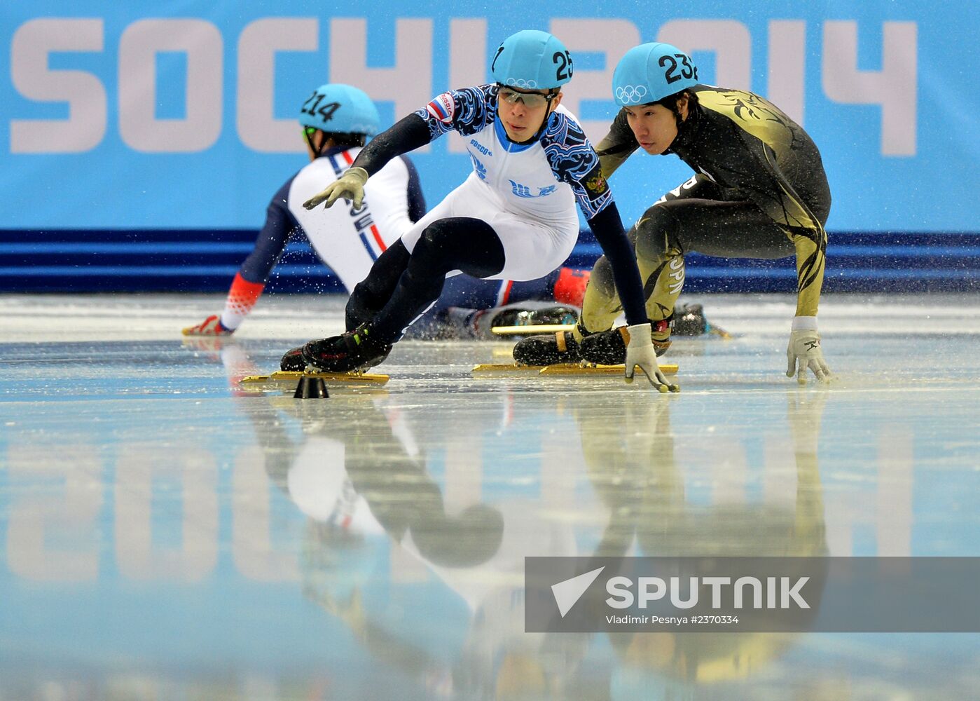 2014 Winter Olympics. Short track speed skating. Men. 1000m. Preliminary rounds