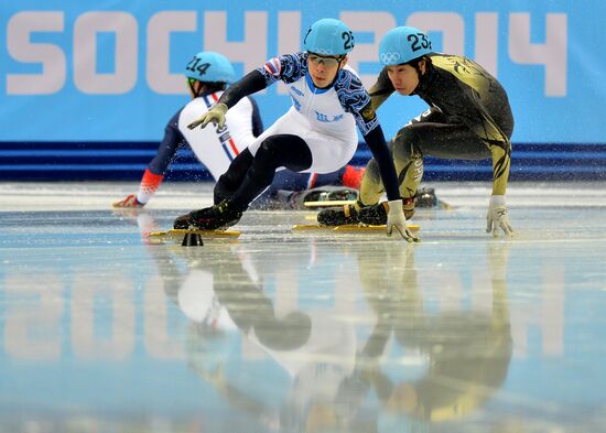 2014 Winter Olympics. Short track speed skating. Men. 1000m. Preliminary rounds