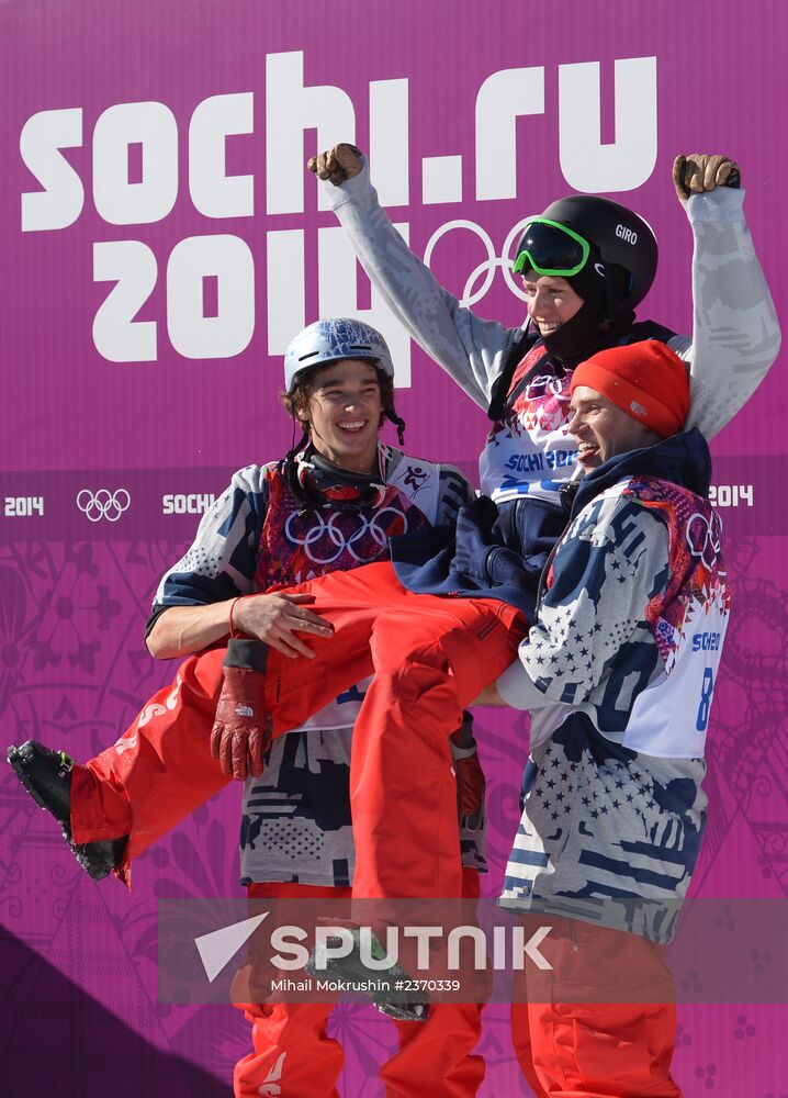 2014 Winter Olympics. Freestyle skiing. Men. Slopestyle