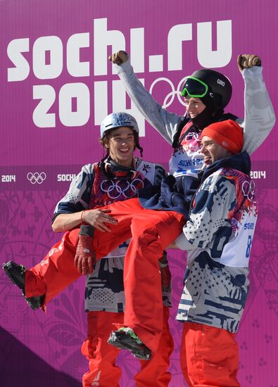 2014 Winter Olympics. Freestyle skiing. Men. Slopestyle