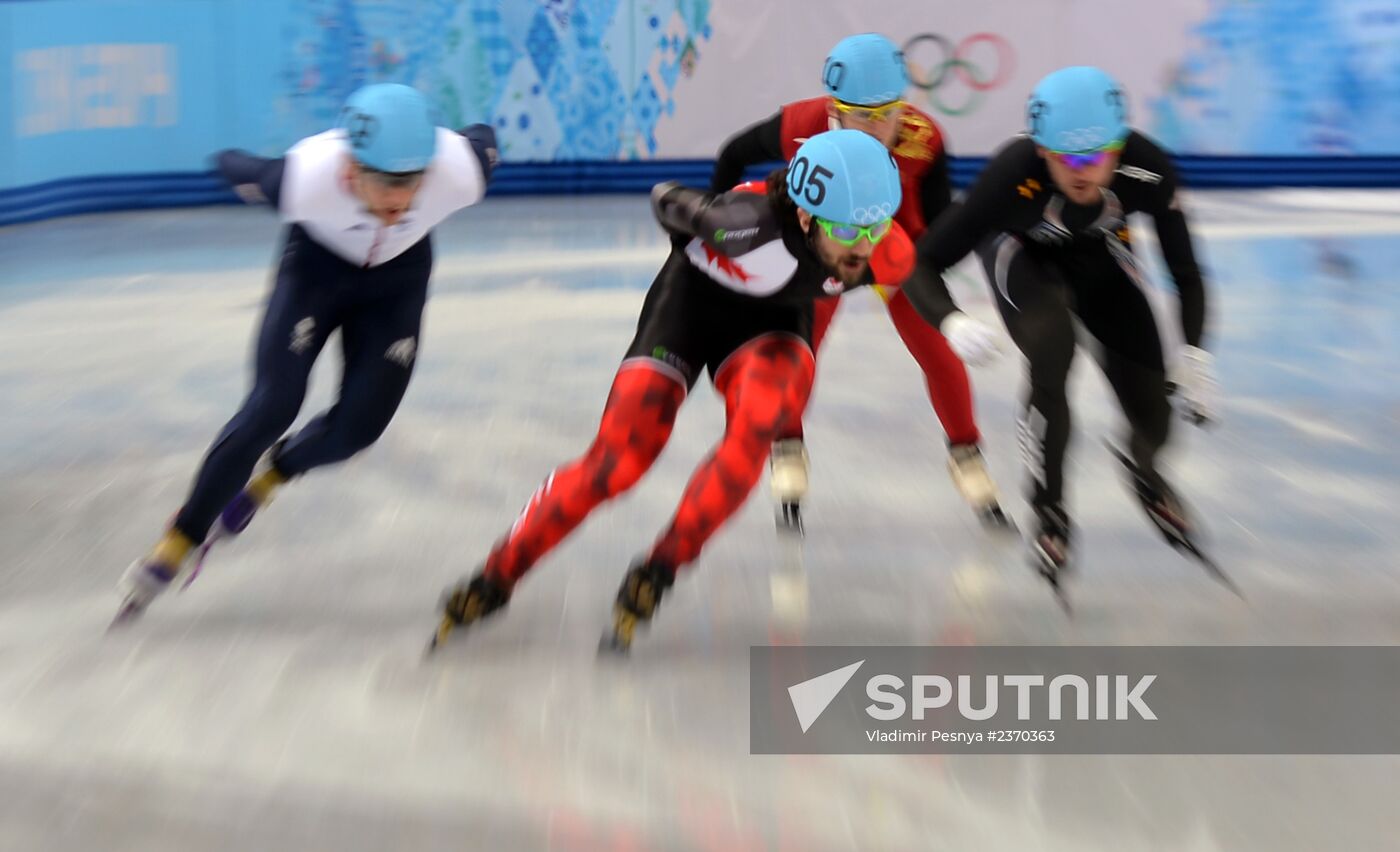 2014 Winter Olympics. Short track speed skating. Men. 1000m. Preliminary rounds