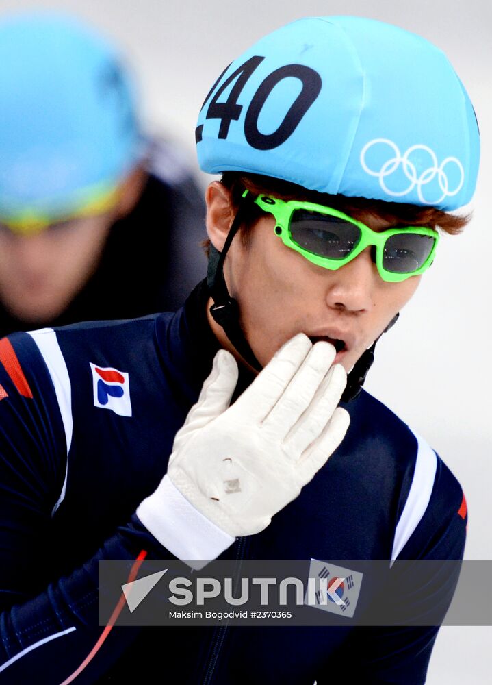 2014 Winter Olympics. Short track speed skating. Men. 1000m. Preliminary rounds