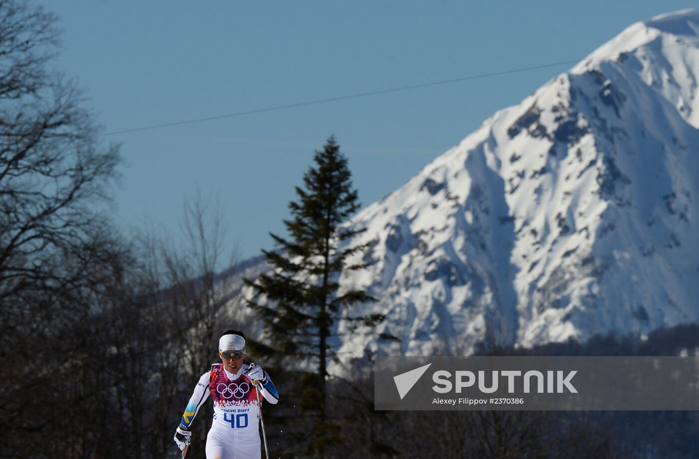 2014 Winter Olympics. Cross-country skiing. Women. Individual race
