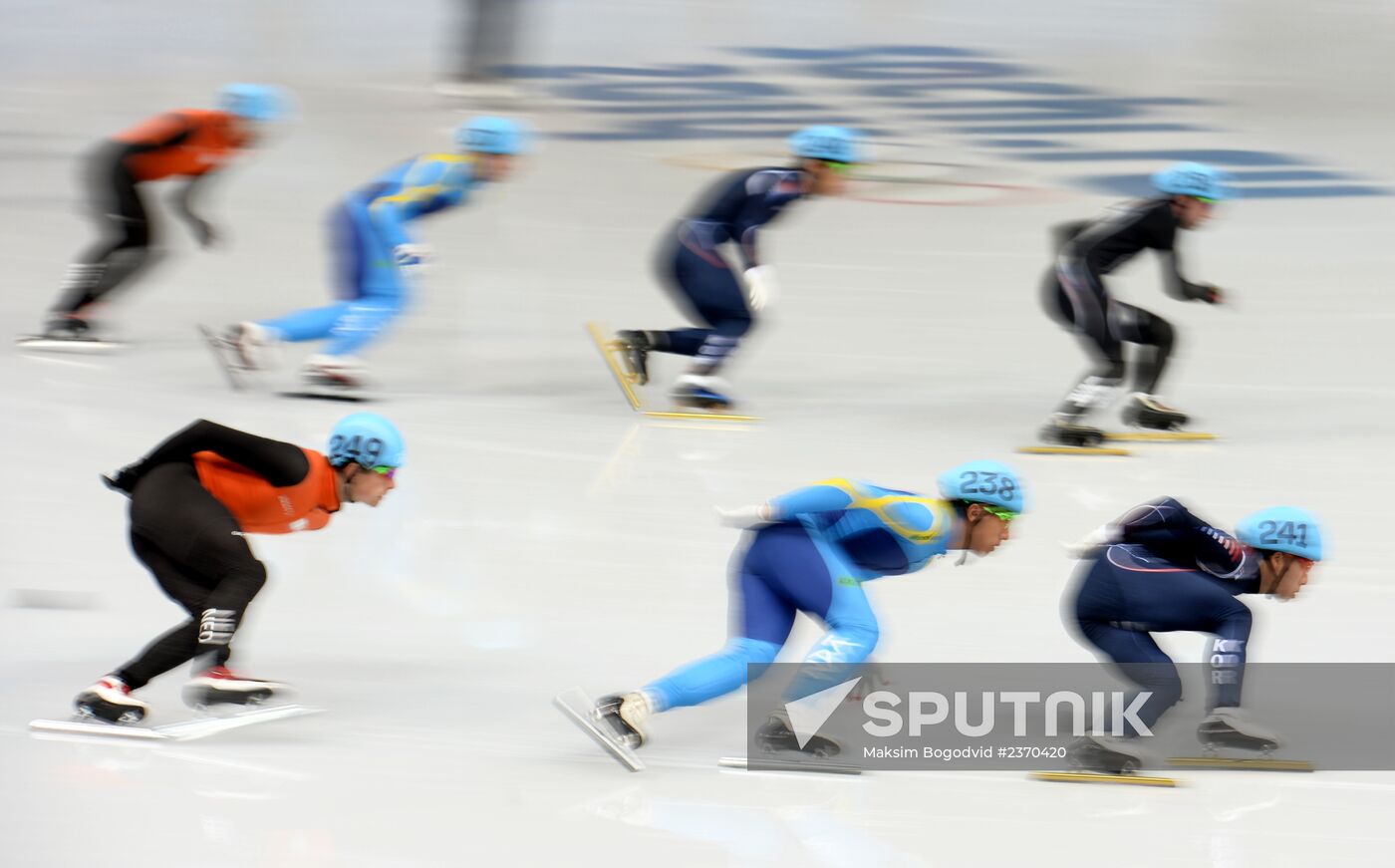 2014 Winter Olympics. Short track speed skating. Men. Relay. Semifinals