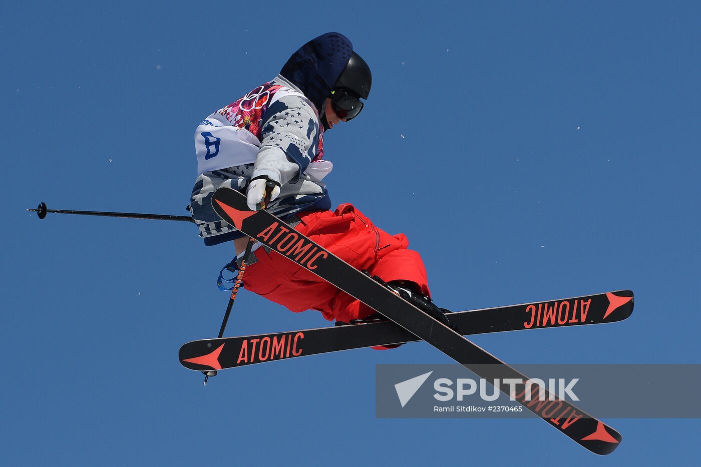 2014 Winter Olympics. Freestyle skiing. Men. Slopestyle