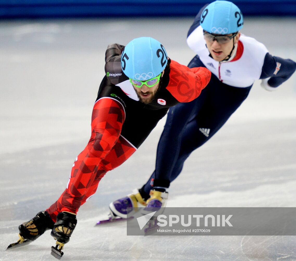 2014 Winter Olympics. Short track speed skating. Men. 1000m. Preliminary rounds