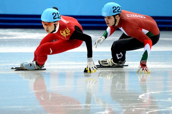 2014 Winter Olympics. Short track speed skating. Men. 1000m. Preliminary rounds