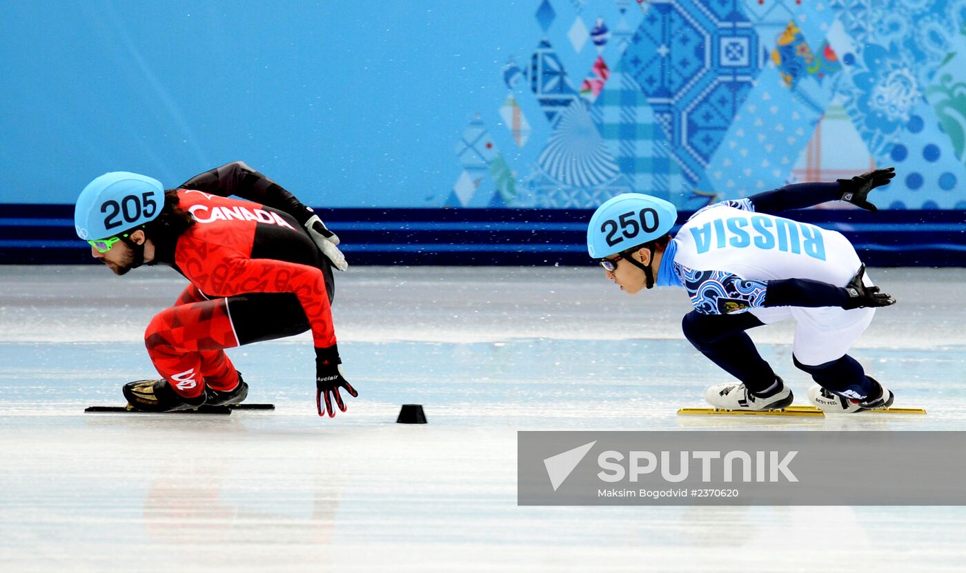 2014 Winter Olympics. Short track speed skating. Men. 1000m. Preliminary rounds