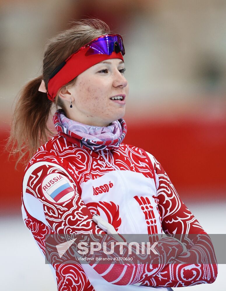 2014 Winter Olympics. Speed skating. Women. 1000m