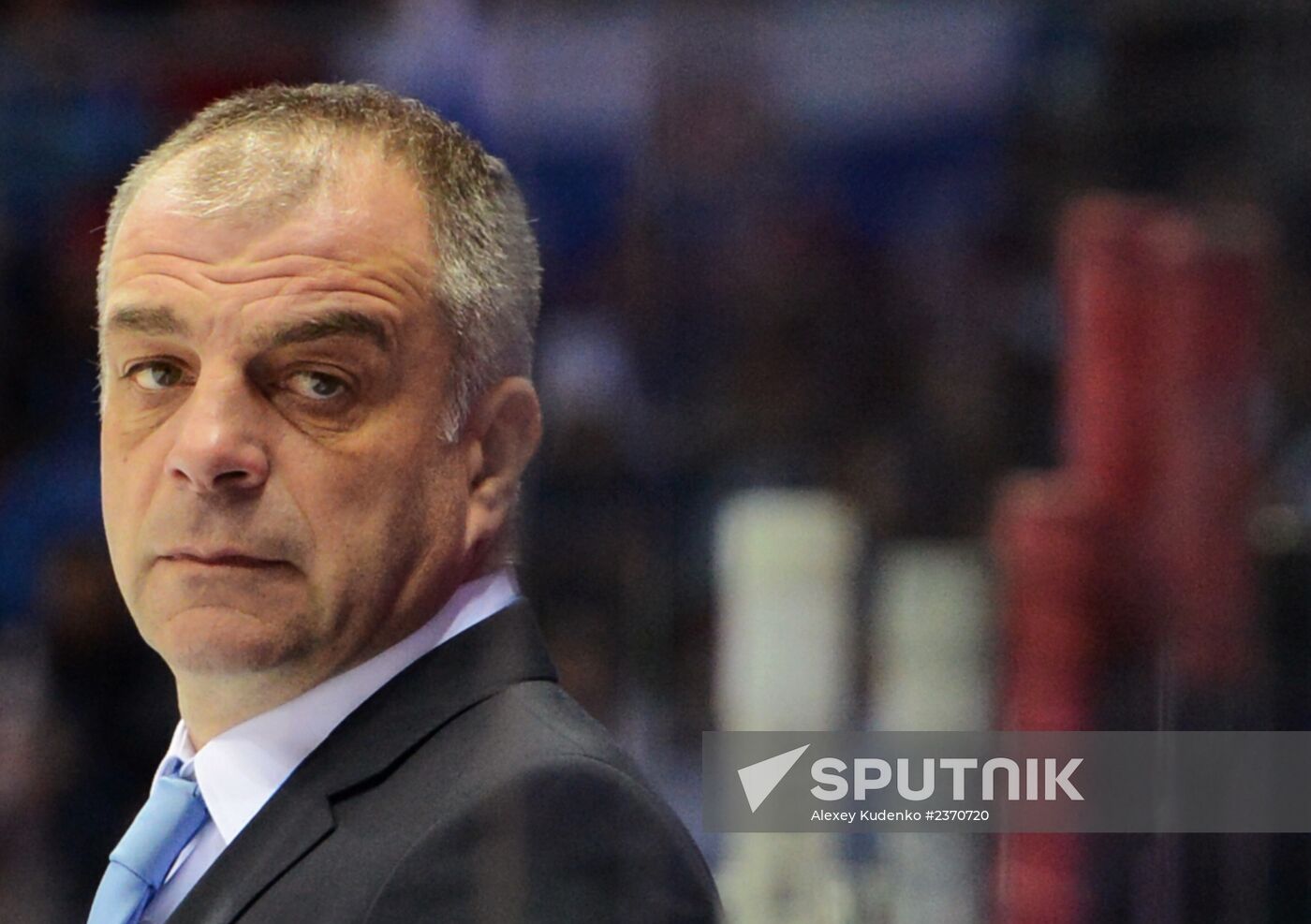 2014 Winter Olympics. Ice hockey. Men. Russia vs. Slovenia