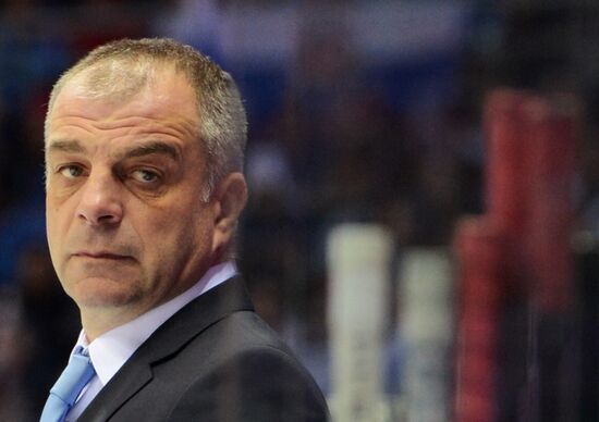 2014 Winter Olympics. Ice hockey. Men. Russia vs. Slovenia
