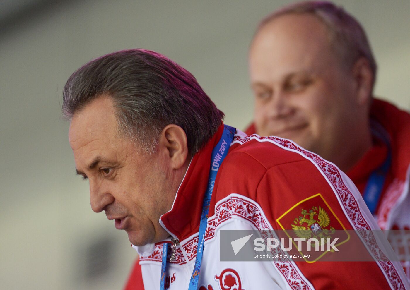 2014 Winter Olympics. Ice hockey. Men. Russia vs. Slovenia