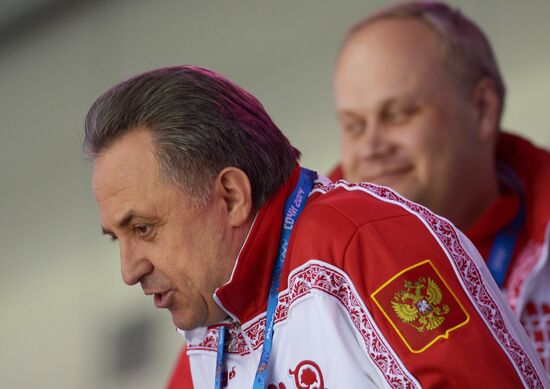 2014 Winter Olympics. Ice hockey. Men. Russia vs. Slovenia