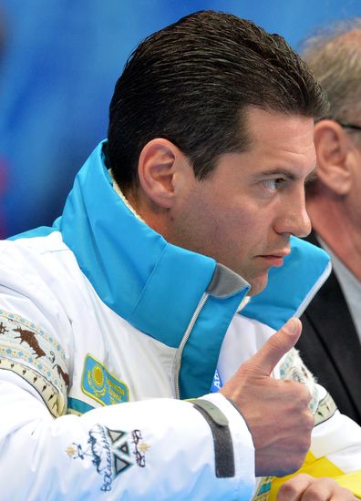 2014 Winter Olympics. Figure skating. Men's singles. Short program