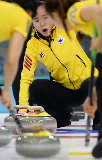 2014 Winter Olympics. Curling. Women. Day Four