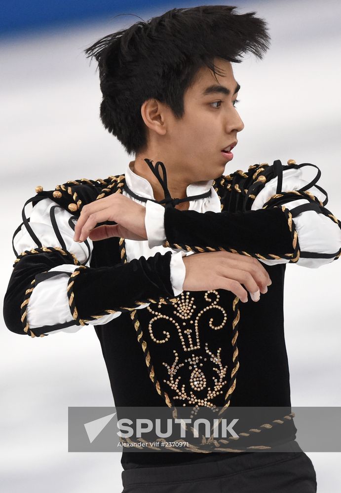 2014 Winter Olympics. Figure skating. Men. Short program