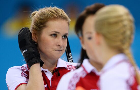 2014 Winter Olympics. Curling. Women. Day Four