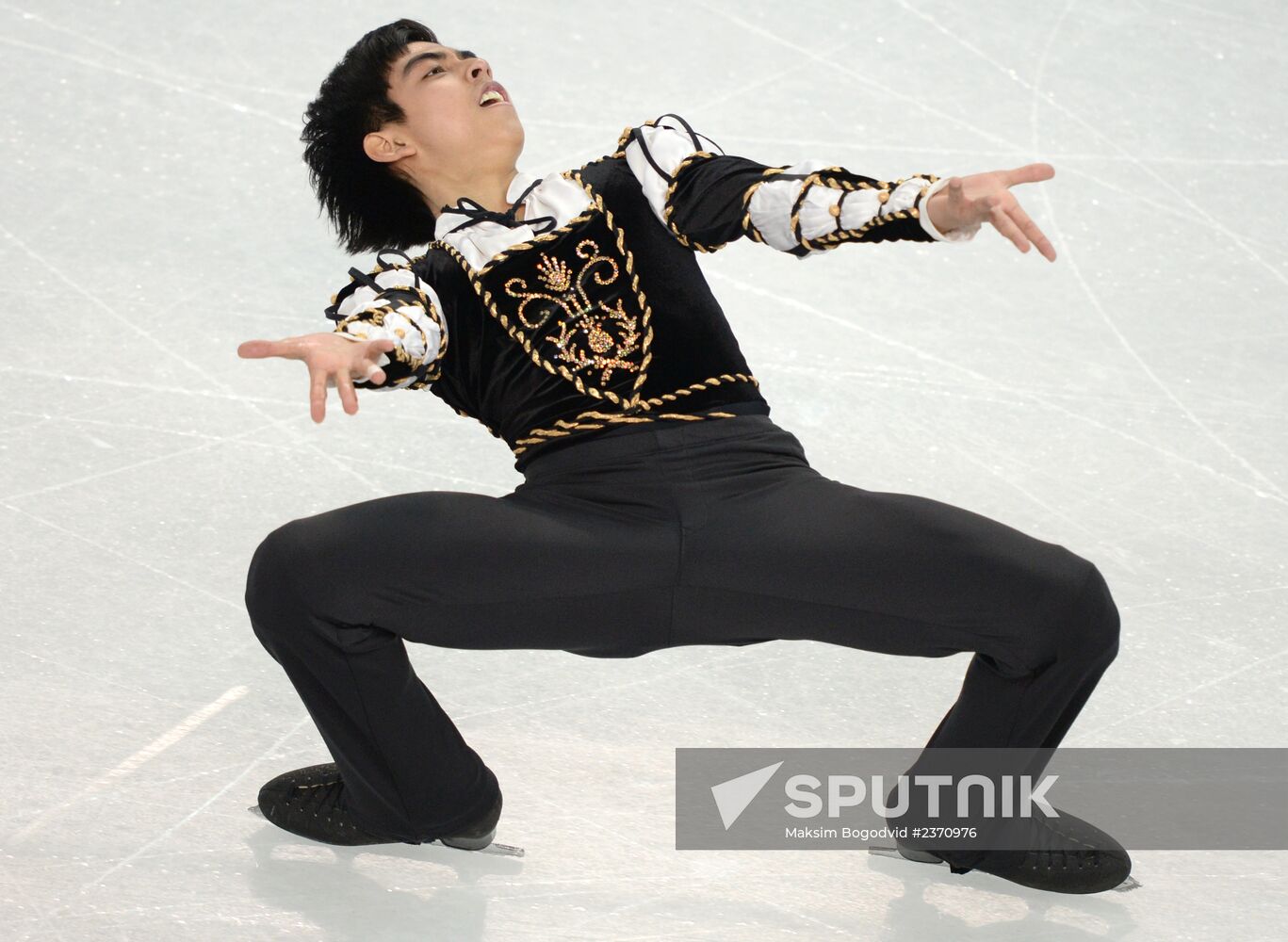 2014 Winter Olympics. Figure skating. Men. Short program