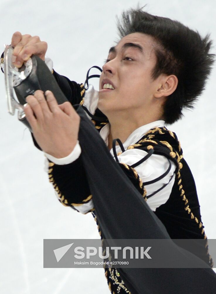 2014 Winter Olympics. Figure skating. Men. Short program