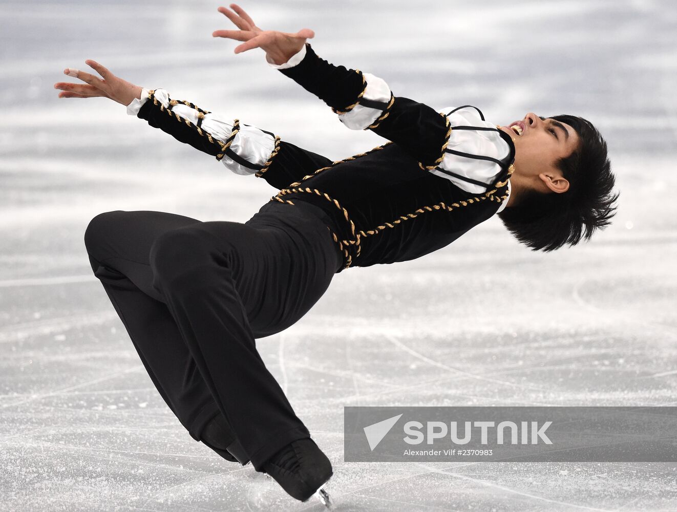 2014 Winter Olympics. Figure skating. Men. Short program