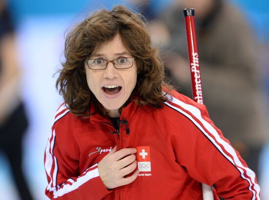 2014 Winter Olympics. Curling. Women. Day Four