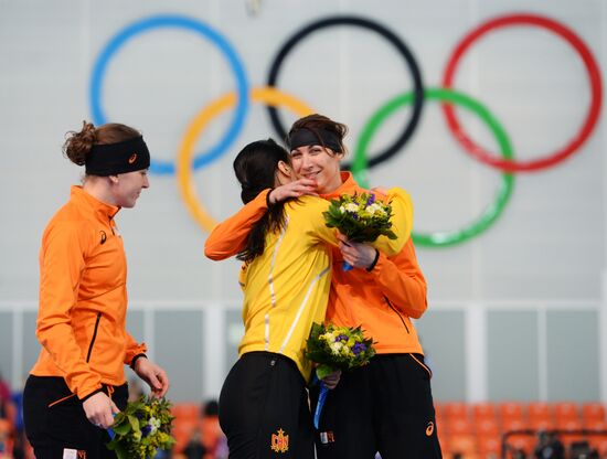 2014 Winter Olympics. Speed skating. Women. 1000m