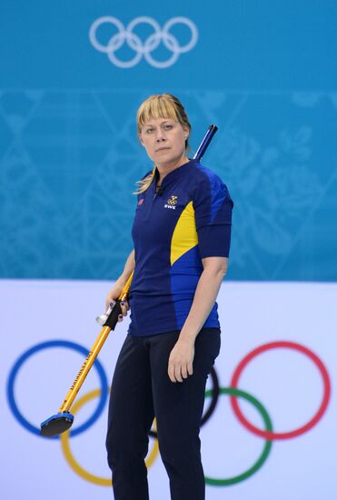 2014 Winter Olympics. Curling. Women. Day Four